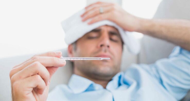 Chronic prostatitis body temperature