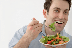 Eat vegetable salad during treatment of prostatitis